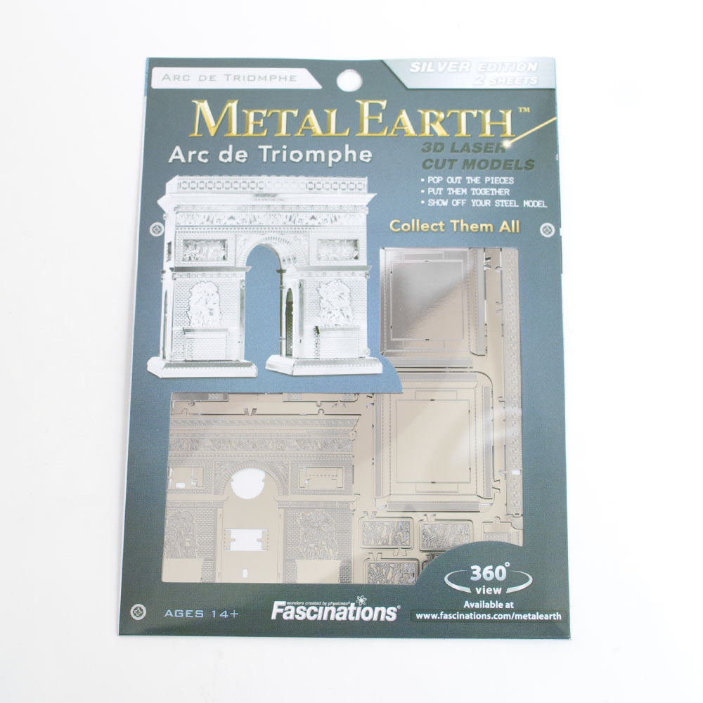 Metal Earth, Toys & Figurines, Metal, Art & School, Arc De Triomph, 2364